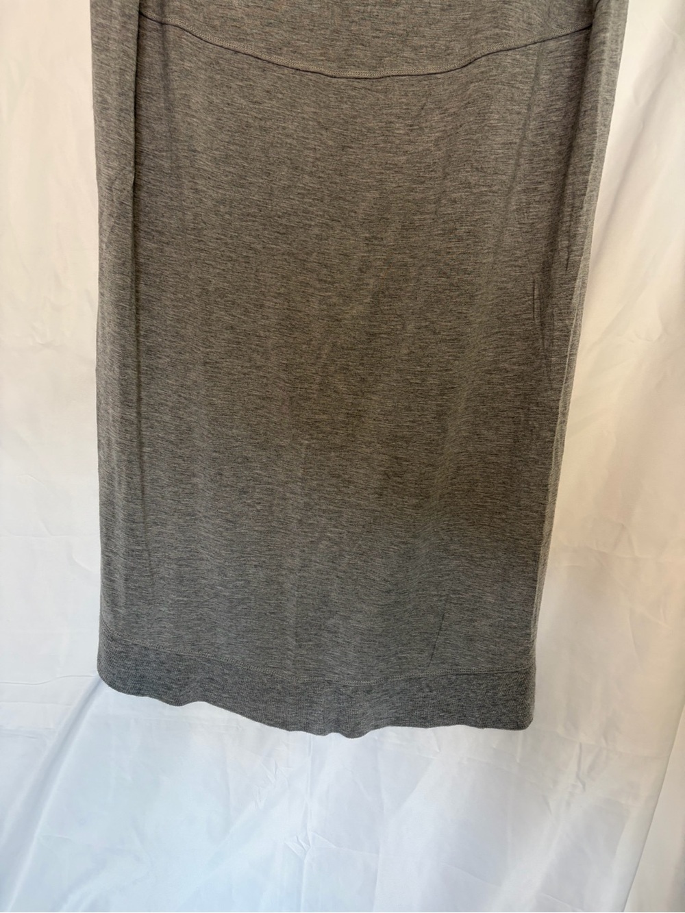 Bordeaux Gray Women's Maxi Skirt - Lightweight Layered Design - Picture 5 of 6